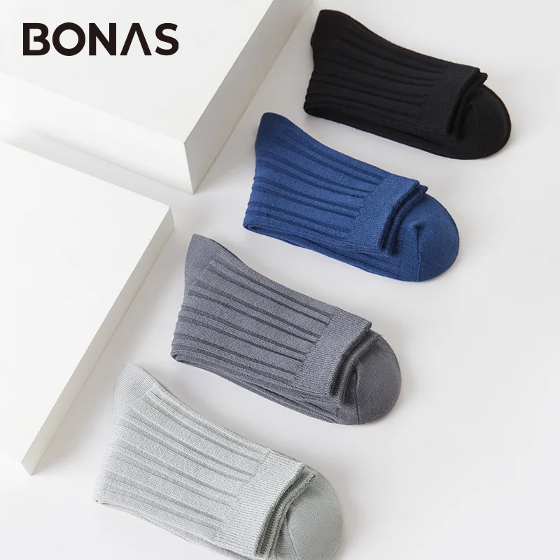 

Cotton socks, men's medium tube socks, solid co