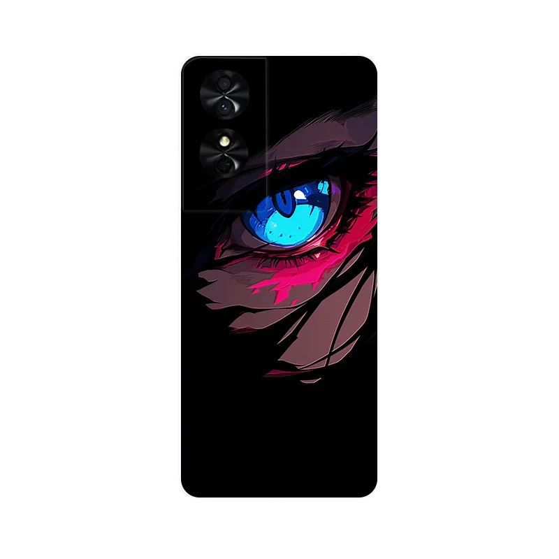 Wolf Painted Shockproof Soft Silicone Phone Case