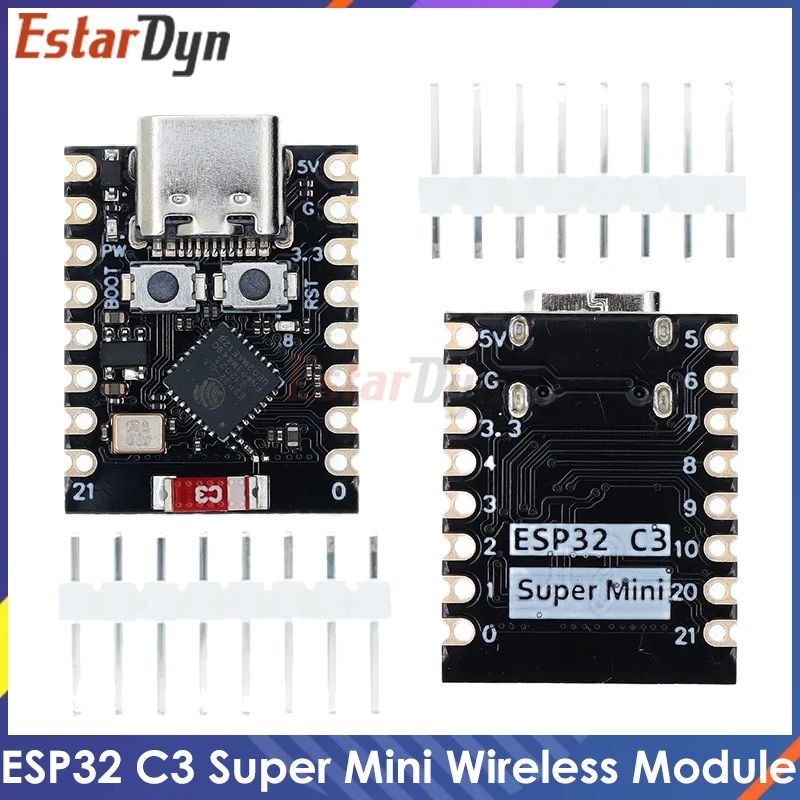 ESP32-C3 fejlesztési Pást ESP32 supermini wifi Bluetooth