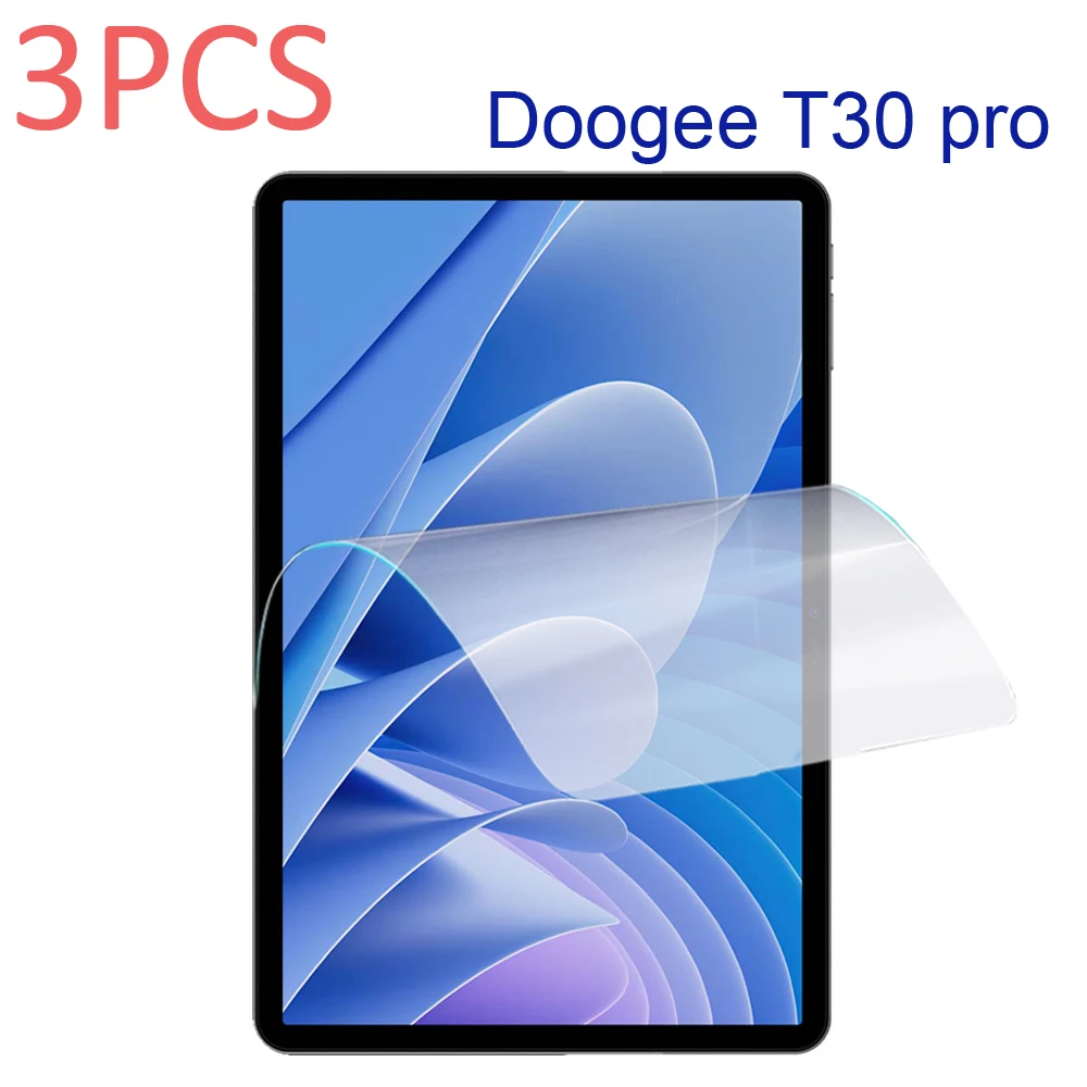 Protetor de Tela Pet Macio para Doogee Tablet Película Protetora hd Clear Cover T30 Pro T30pro 11 Pcs