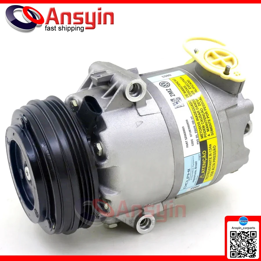 Compressore Ac Per Vw Golf Fox Gol Cod Crossfox Saveiro Voyage Spacefox Polo 5 U0820803 Cs20053 Muslimatexmuslimah