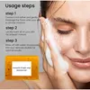 Turmeric Hand Made Soap Lemon Kojic Acid Natural Soap Shower Facial 3 Colors Glutathione Skin Lightening Brightening Face 100g 1