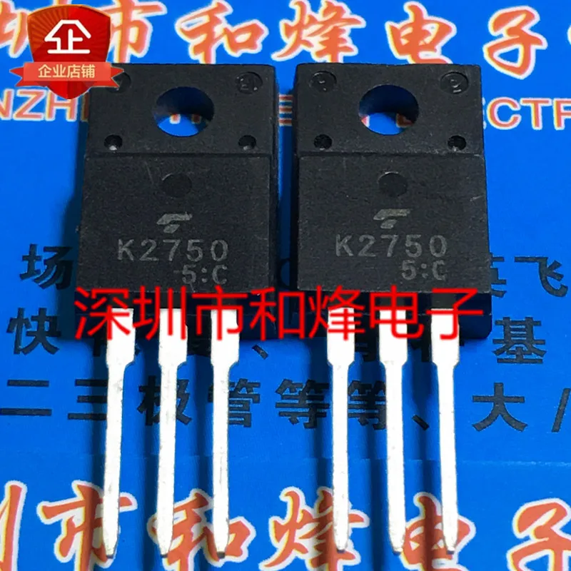 

5PCS-10PCS K2750 2SK2750 TO-220F 600V 3.5A New And Original On Stock