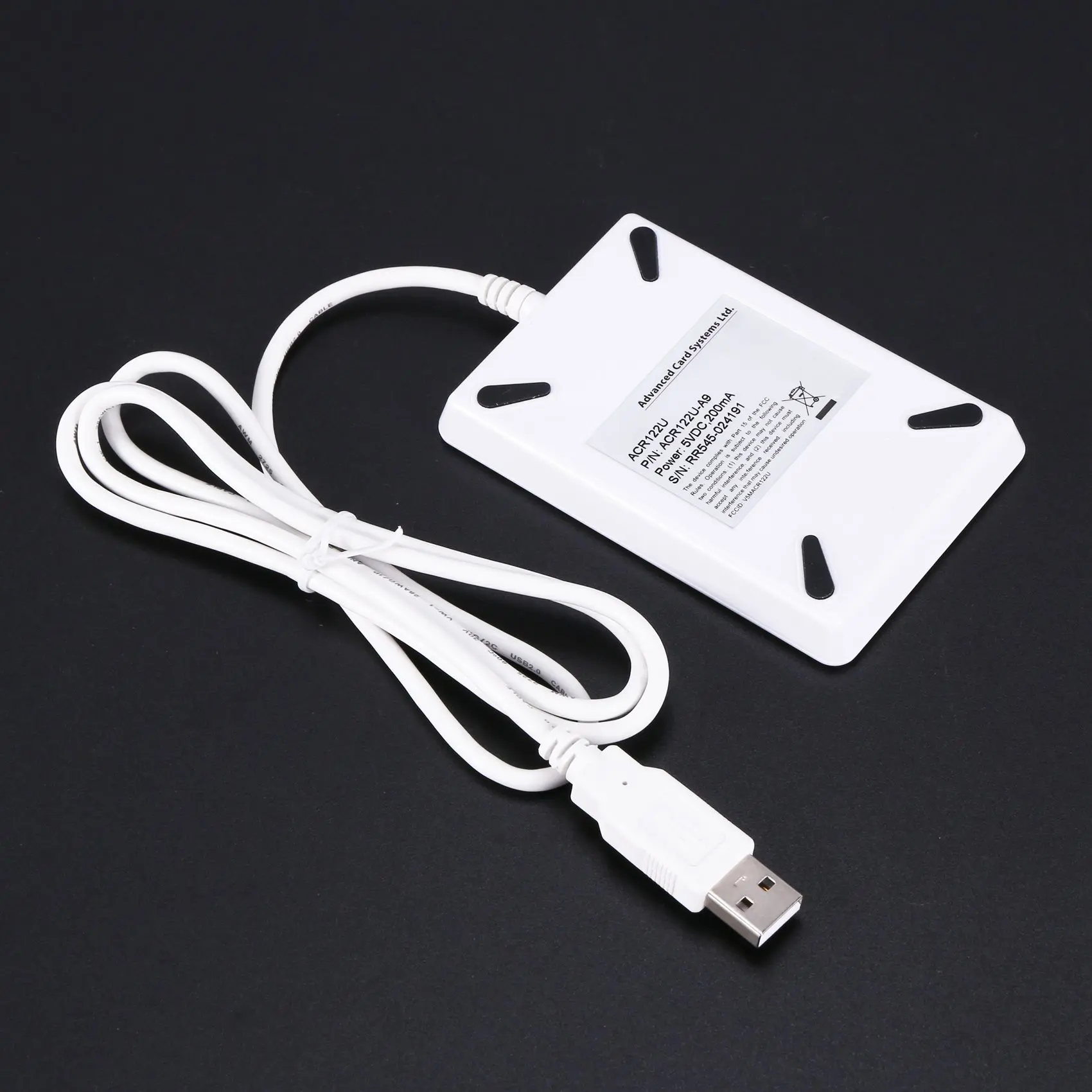 [NEW A09R】 USB 카드 리더기 ACR122U-A9 중국 비접촉식 RFID 카드 리더기 Windows 무선 리더기