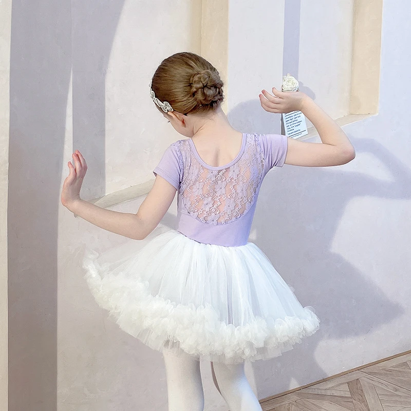 YKXLM Maillot de Ballet Danza para Niña Leotardo Ballet Danza