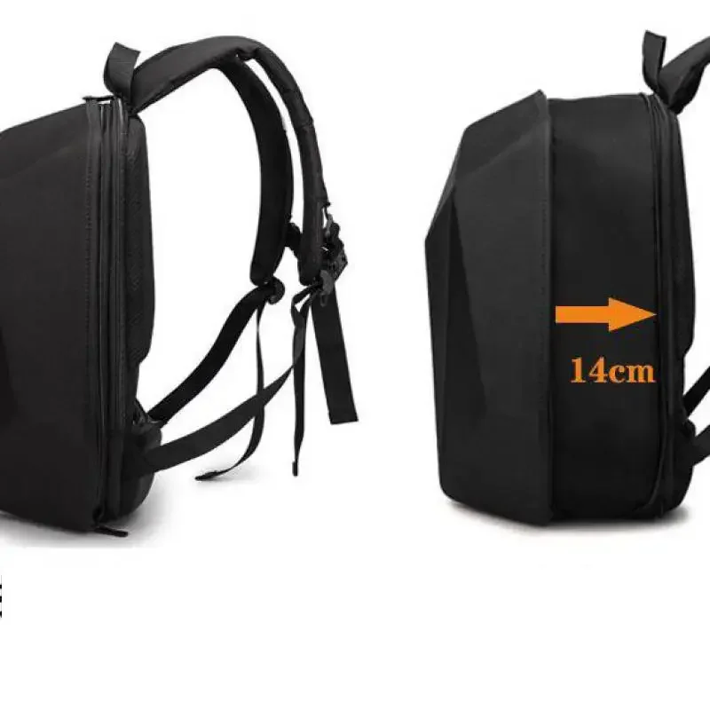 Motorcycle Riding Men's Backpack Knight Motorcycle Bag Hard Shell Helmet Bag Large Capacity Waterproof Student Computer Bag 3