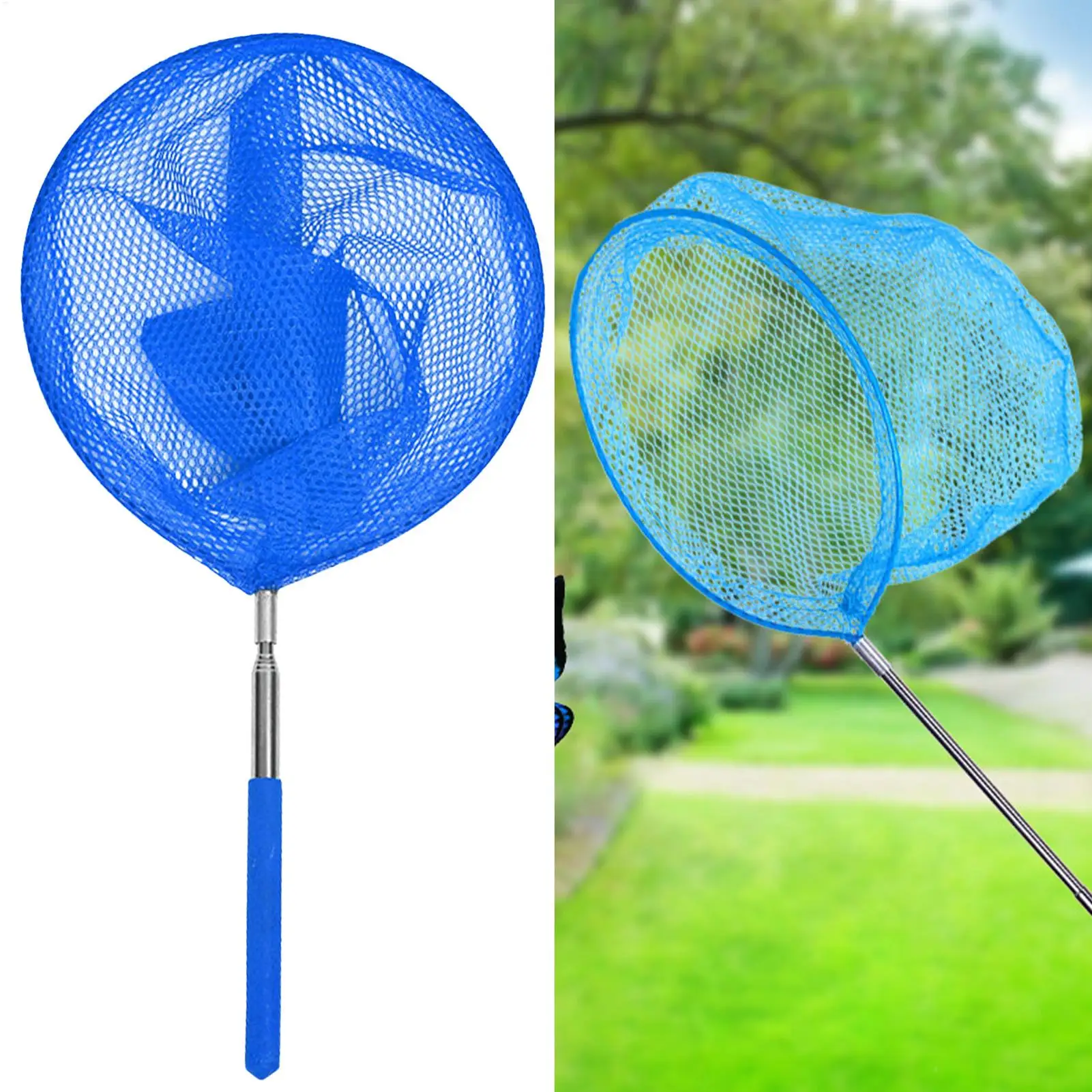 1pc Outdoor Pool Nets Cleaning Pool Skimmer Net Telescoping Pool Skimmer Fishing Nets Pool Cleaner Net Small Pool Net Skimmer