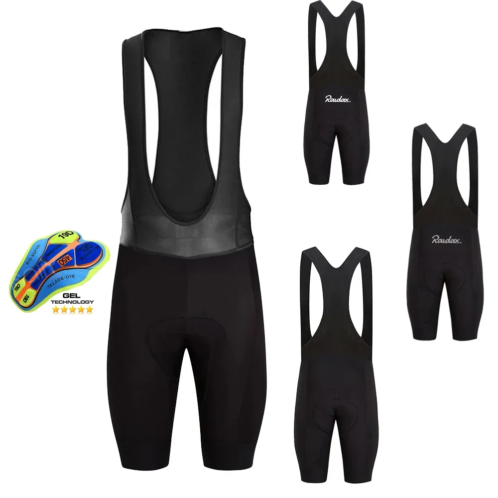 Cycling Bib Shorts Raudax Classic Cycling Bib Shorts Men Sports Mtb Bike Clothing Women's Bicycle Riding Shorts Sports Running Pants