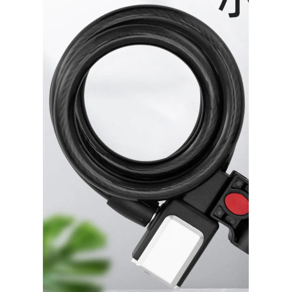 Mountain portable anti-theft thick steel cable road bike circle key lock riding equipment_voghion.com