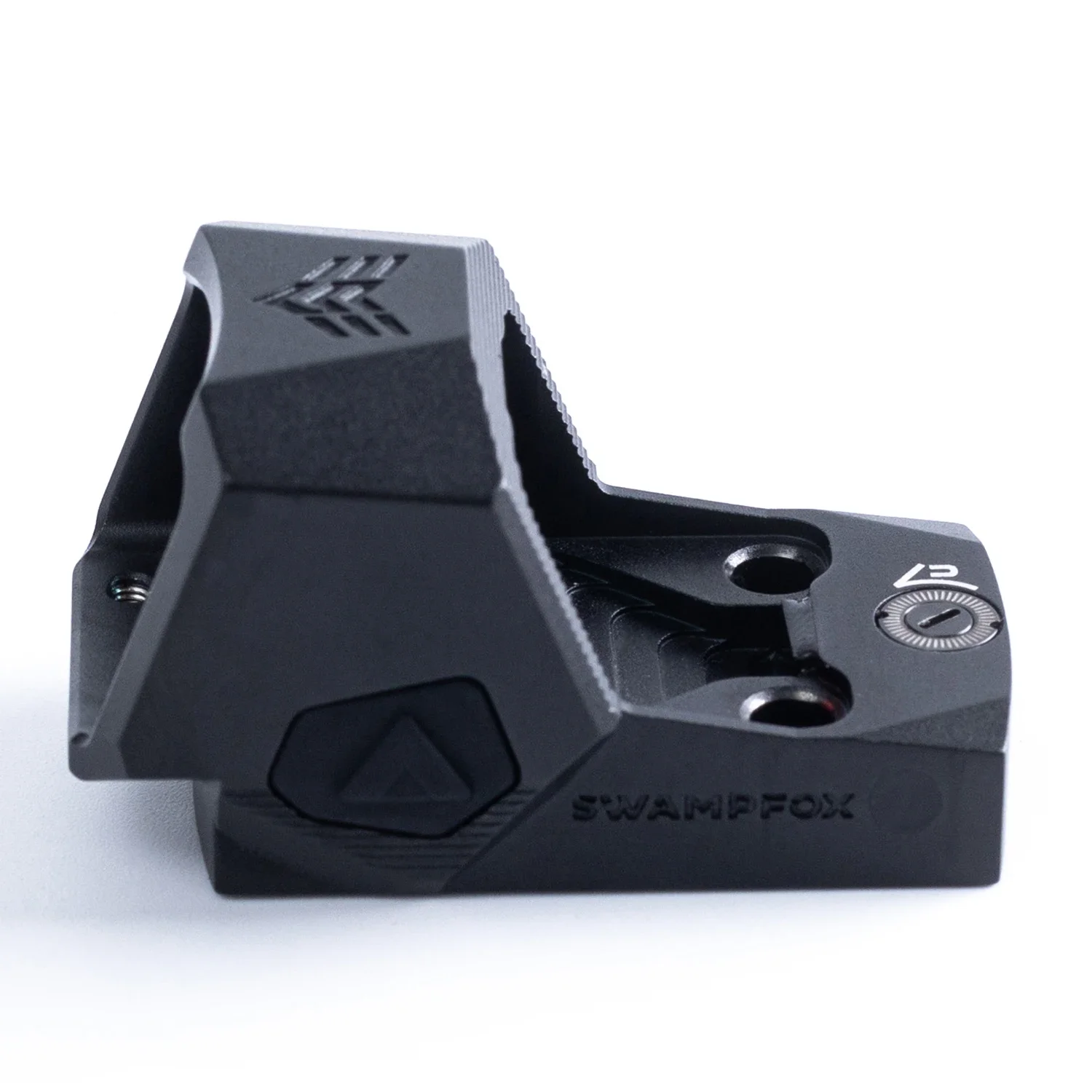 Original Swampfox Optics Sentinel II 1x20 Green Dot sight RMSc 3 MOA Optic-Blackout Rear Sight