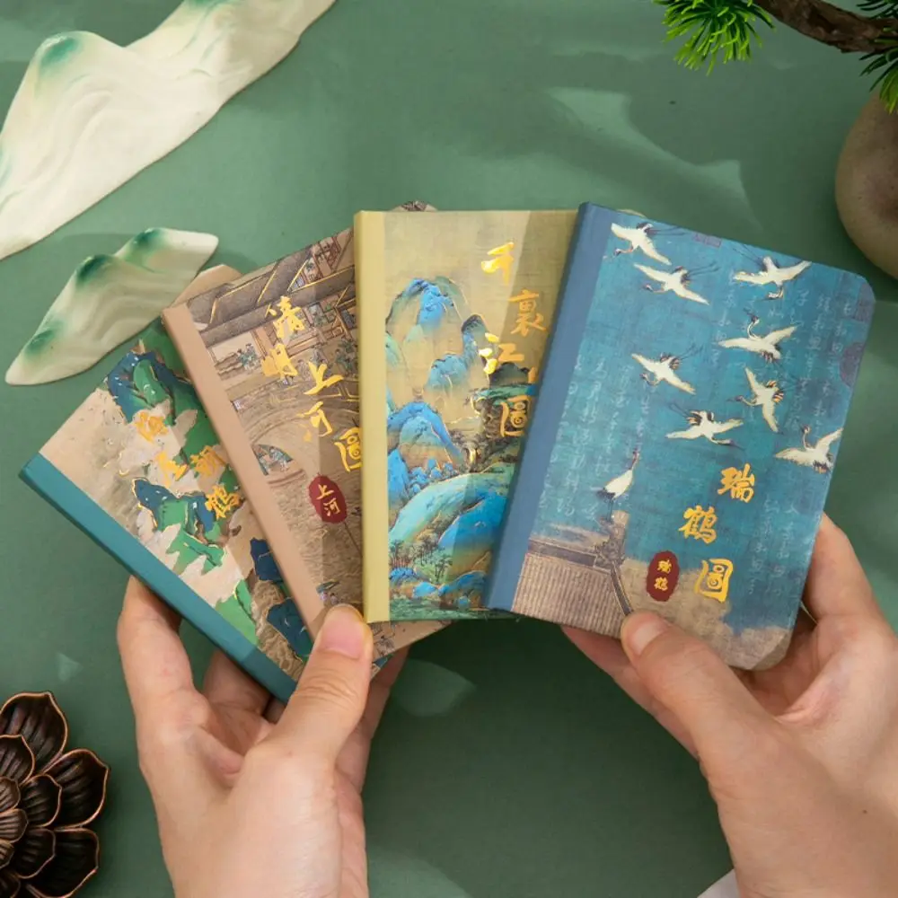 

Портативный утолщенный мини-блокнот A7, записная книжка, дневник, планировщик, простой старинный органайзер для ежедневной жизни