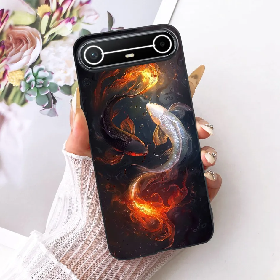 New Fashion Flower Bowknot Soft Silicone Protective Bumper Case - Slim Design