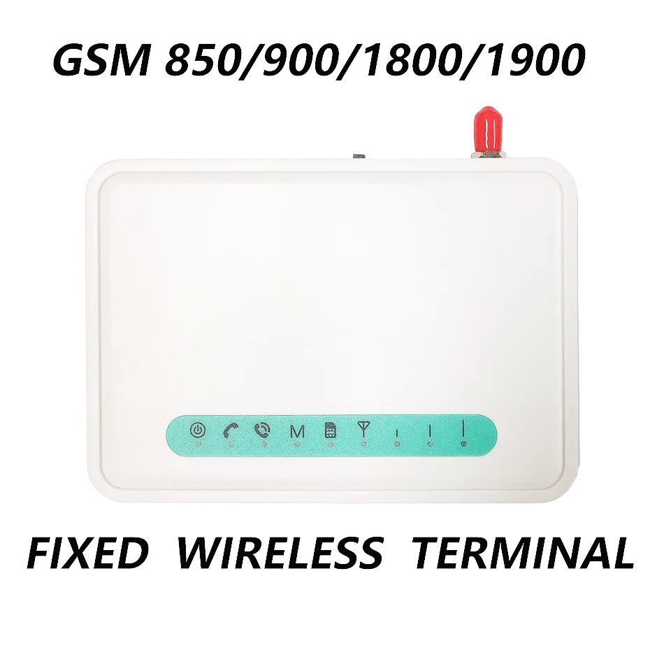 2G GSM fixed wireless terminal DTMF FSK for alarm system desktop landline phone audio cassette cellular card fixed phone