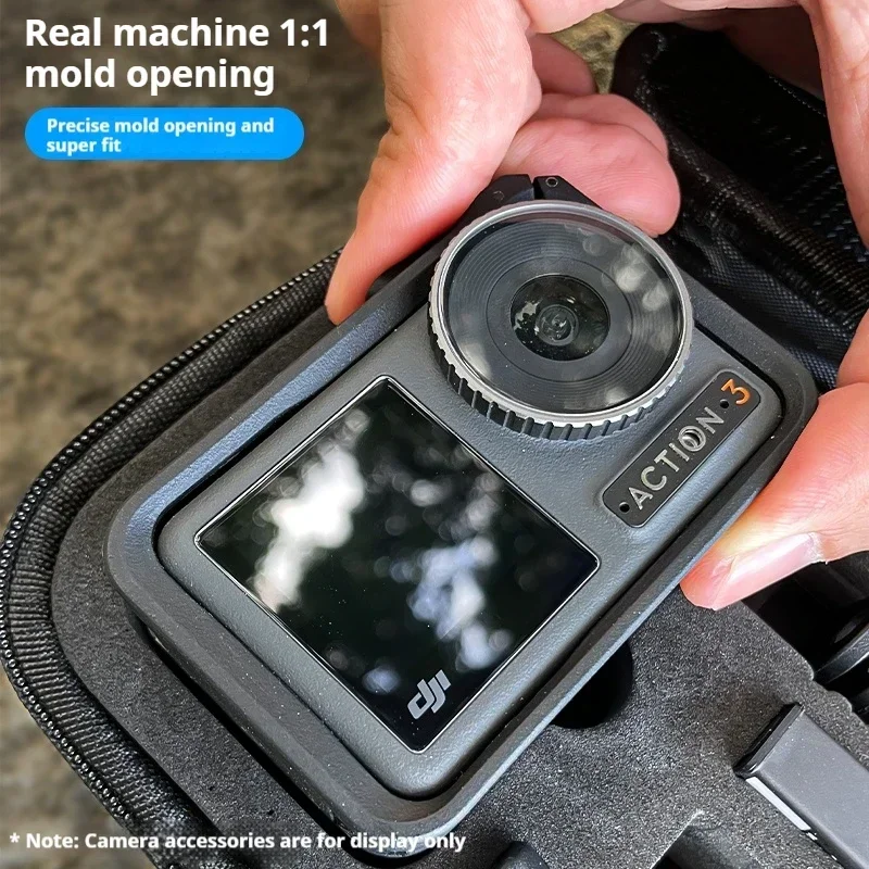 Compact Protective Travel Case for Action Cameras & Accessories