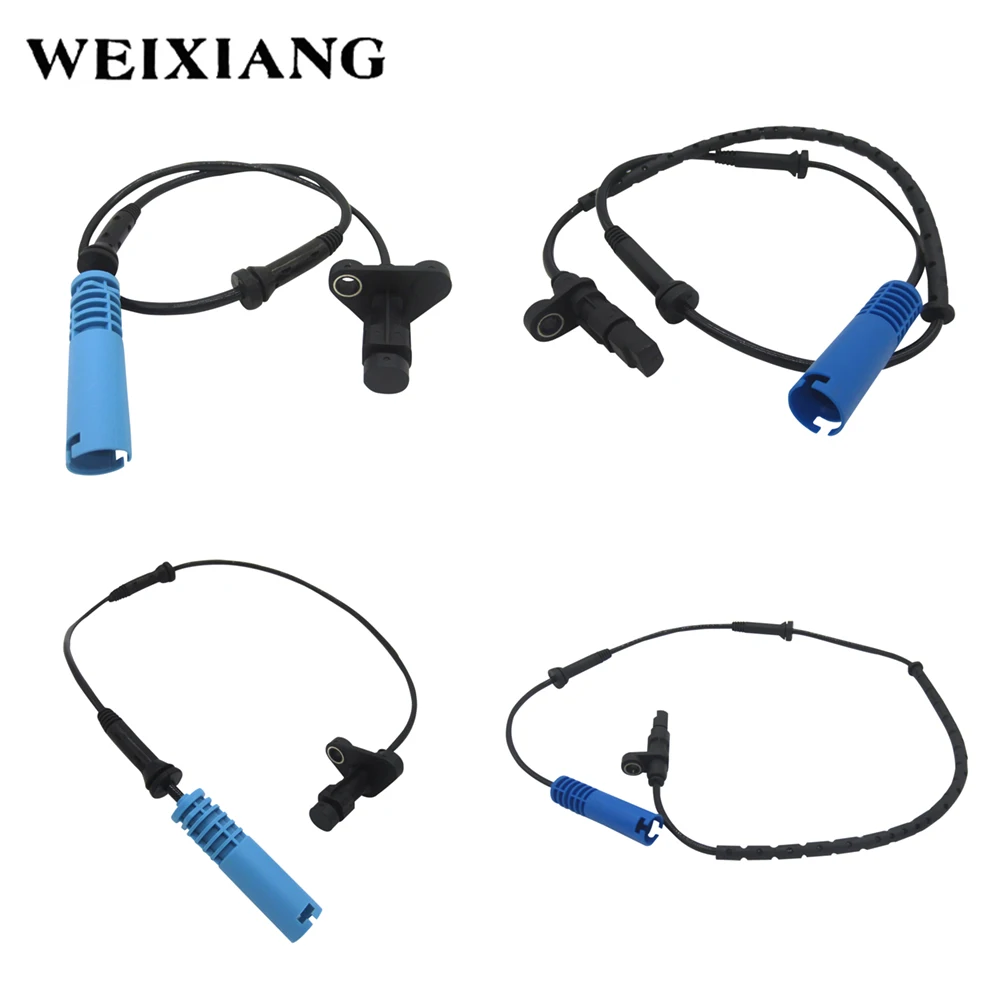 4PCS SET FRONT REAR LEFT RIGHT WHEEL ABS SPEED SENSORS FOR BMW E39 525 528 540sensor resensor