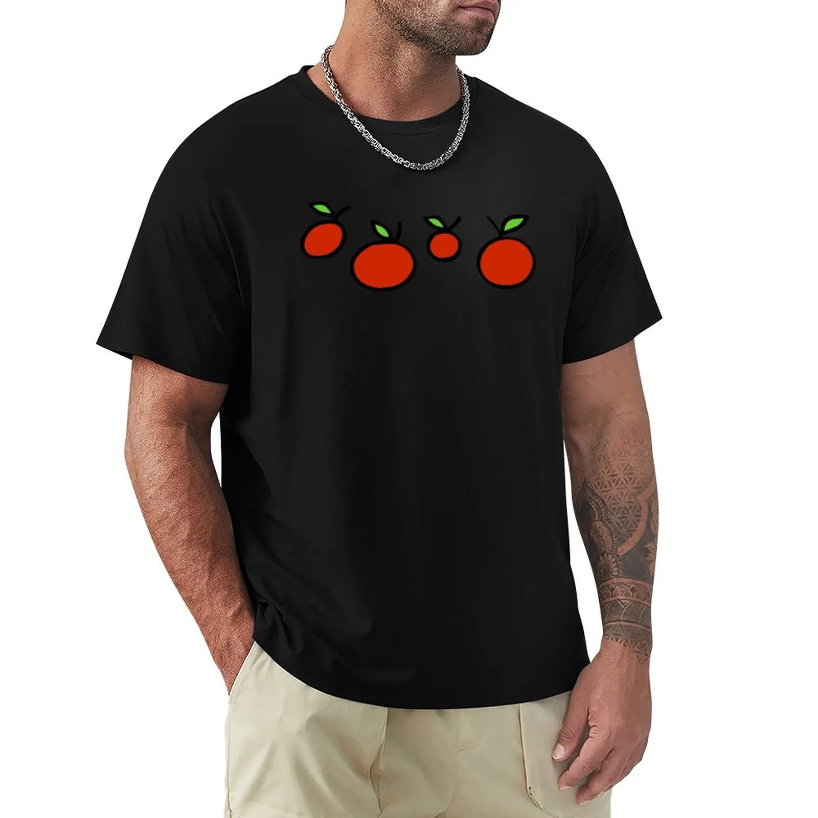 Td Leshawna-T-Shirt Kumquat Abbigliamento Estetico Sublime T-Shirt Grafiche Da Uomo