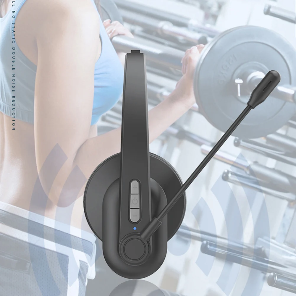 OY631 Wireless Computer Customer Service Bluetooth-compatible Headset with Mic HiFi Sound Lossless Music Earphone