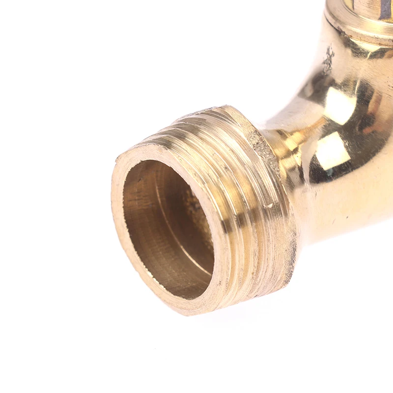 Brass Slow Boiling Faucet, Male Thread Bronze Antique Brass With Handle, Faucet Petcock Tap