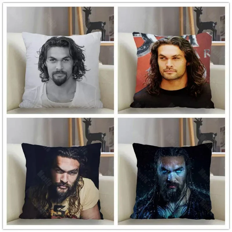 

Musife Jason Momoa Pillowcase Custom Square Pillow Cover Case Zipper Pillowcase 35*35,40*40,45*45cm Drop Shipping