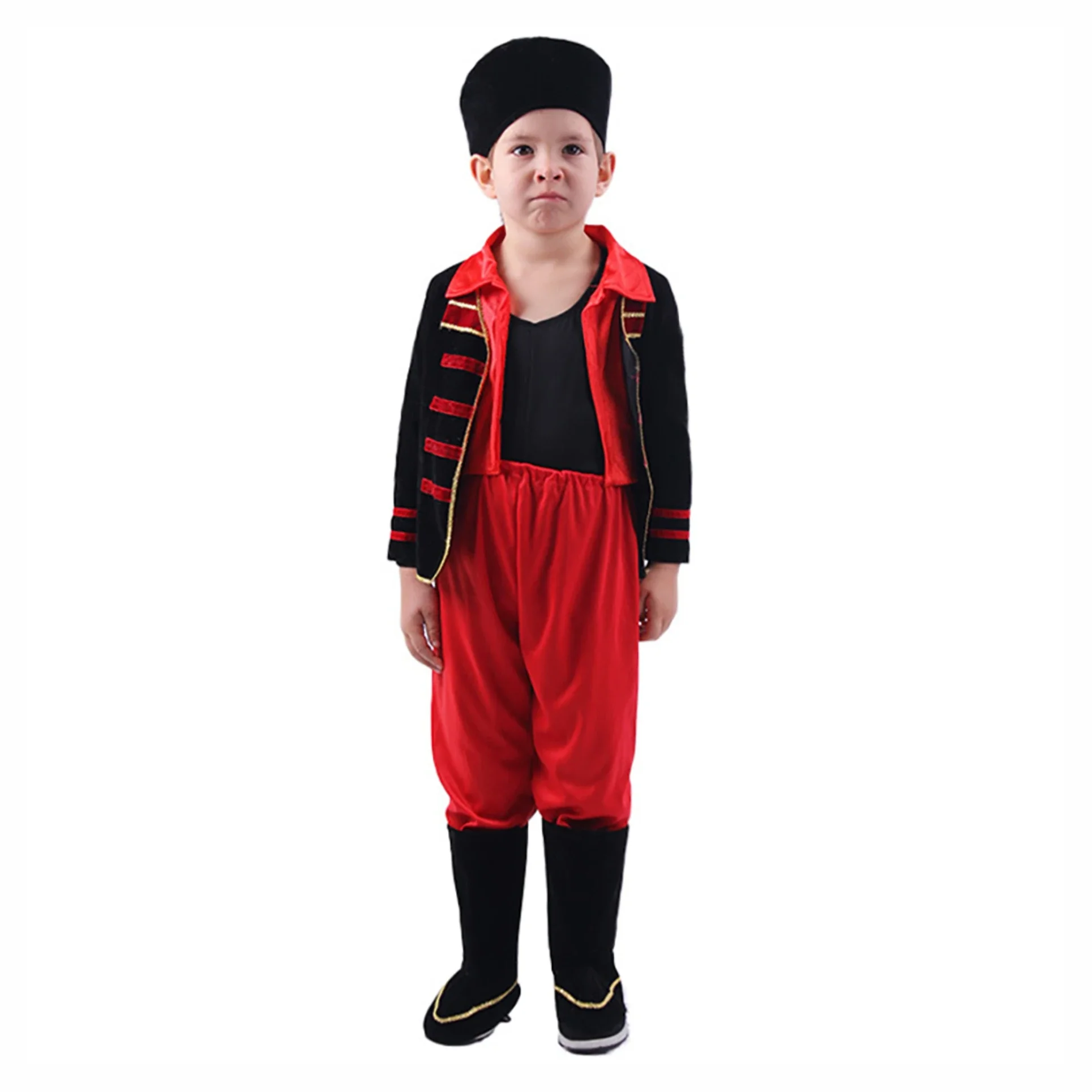 Halloween Russian Dance Girl Costume Red Sarafan Folk Party Fancy Dress Russian National Traditional Clothing dance dress women costume set women dance costume stage performance costume