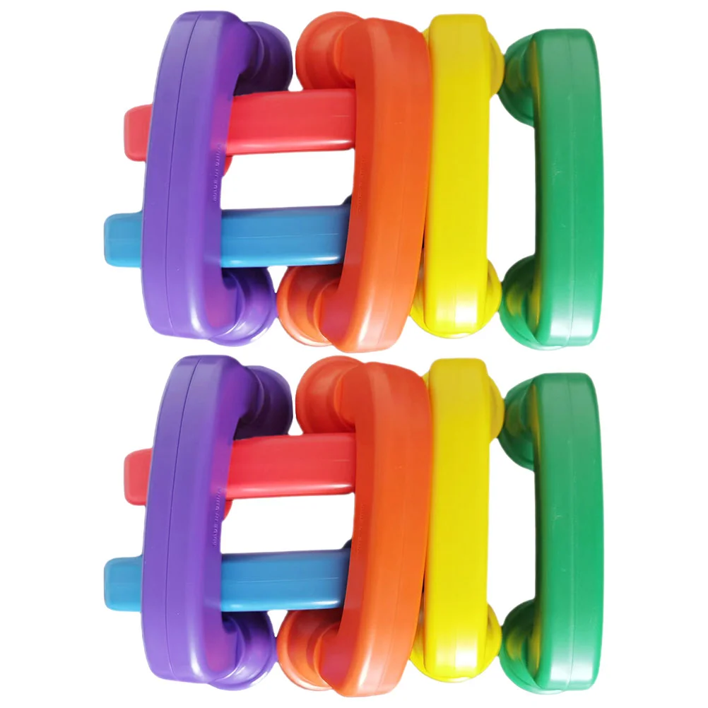 

12 Pcs Earpiece Toy Colorful Whisper Phone Phones Decor Toys Toddler Reading Colored Educational Puzzle Early
