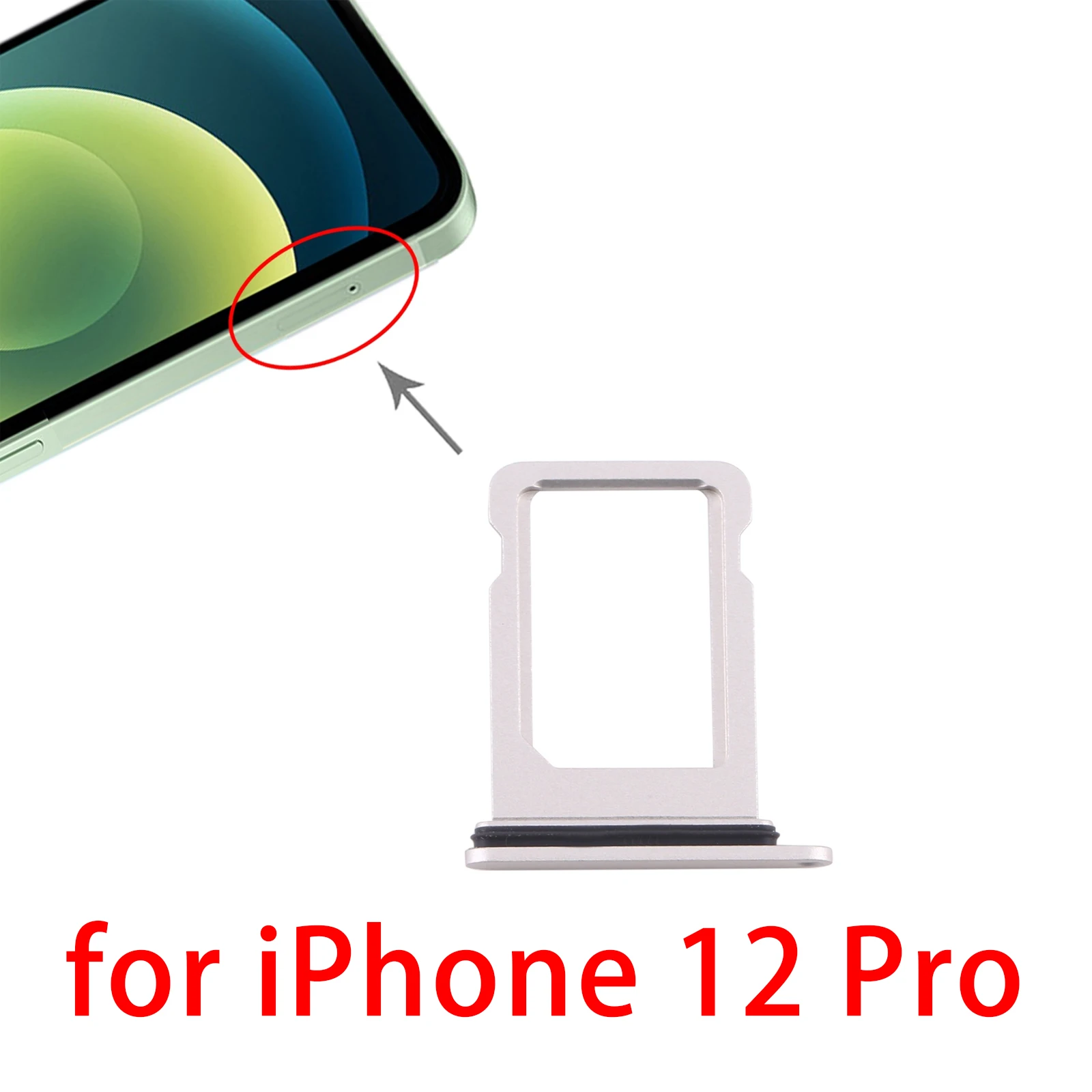 

SIM Card Tray for iPhone 12/12 Pro