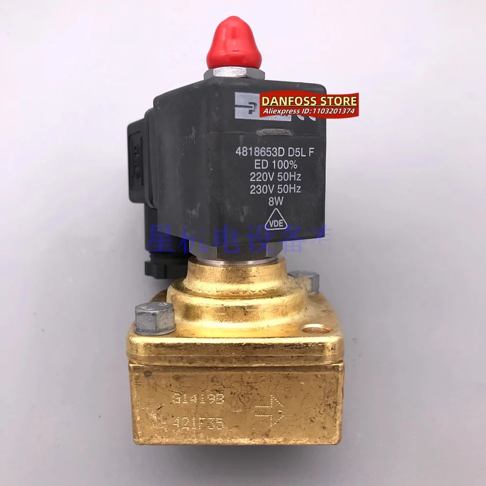 Italy 421F35 High Pressure Solenoid 2-ways Valve with Coil for Blowing Machine