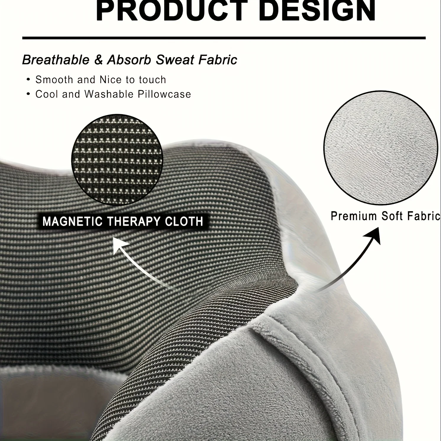 U Shaped Memory Foam neck pillow Neck Pillows Soft Travel Pillow Massage Neck Pillow Sleeping Airplane Cervical Healthcare Bedding
