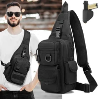 Tactical Shoulder Bag for Gun Concealed Carry Glock Holster Casual Chest Bag Weapon Pistol Holder Outdoor Small EDC Pouch 1