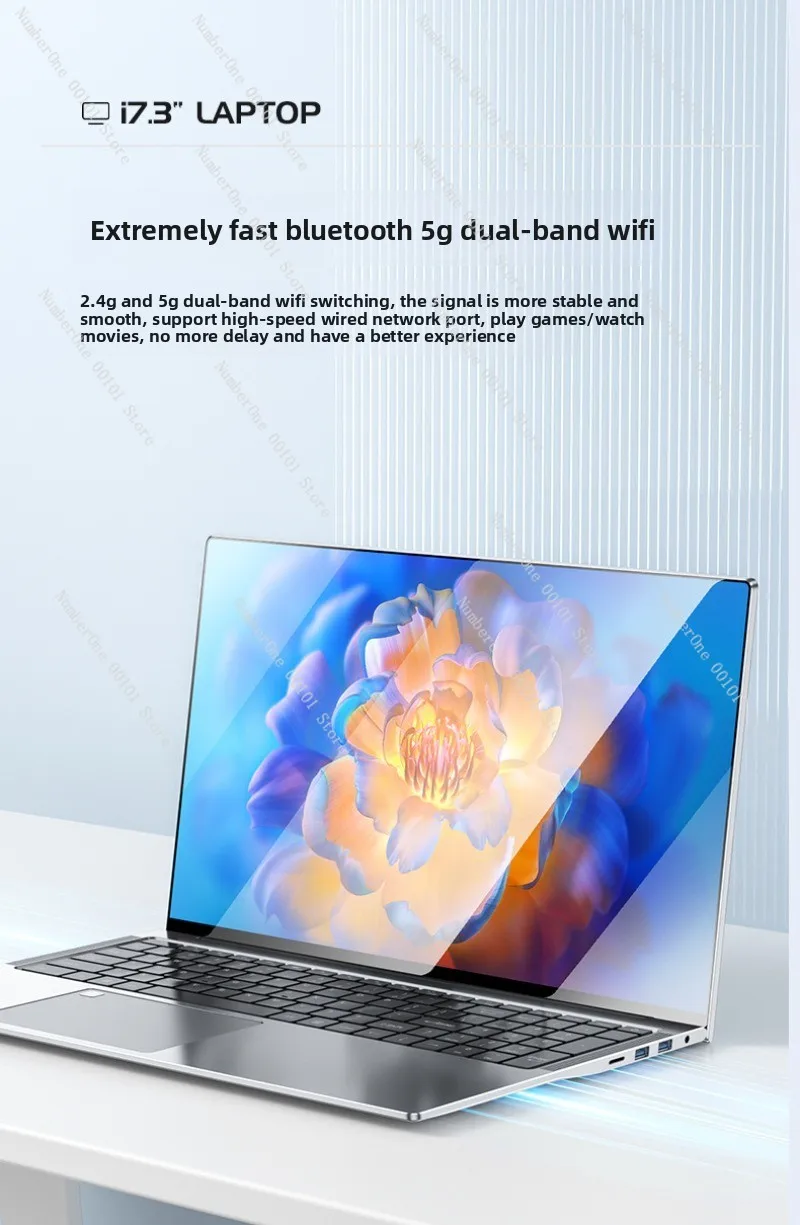 12-15.6 inch Slim Lightweight Laptop, Portable Design for Students, Professionals & Gamers, High-Performance for Work & Play