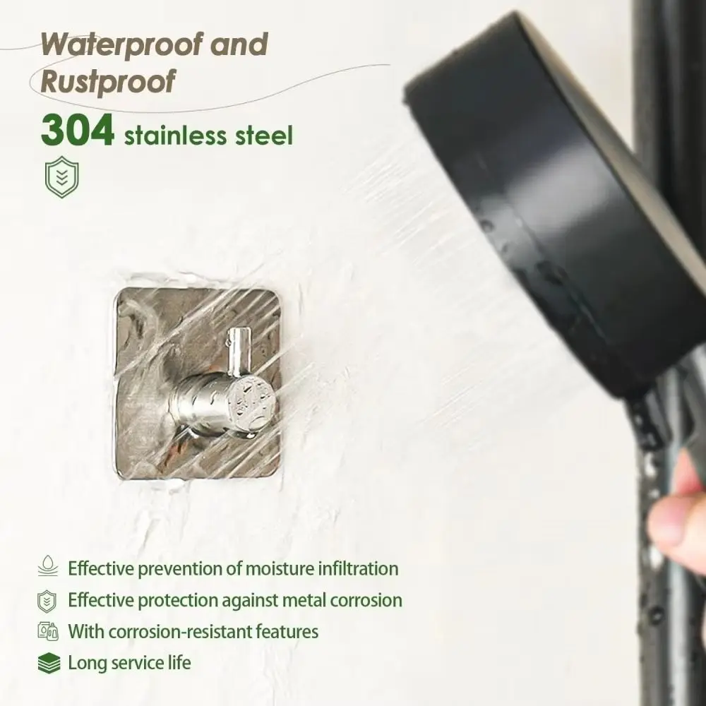 Stainless Steel Waterproof Hooks for Bathroom Kitchen