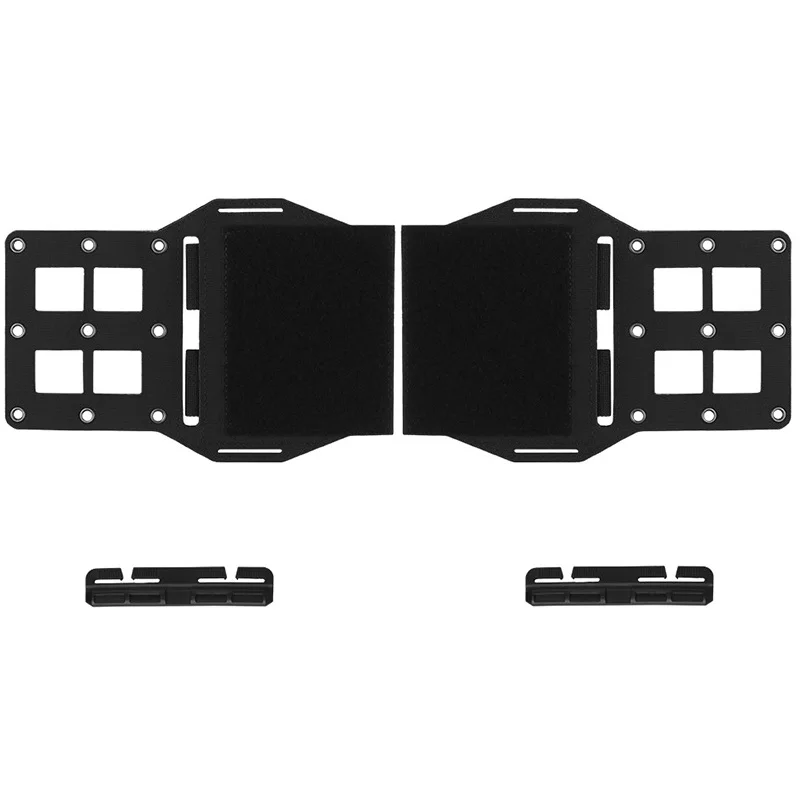 Description Picture 2 of item2PCS MOLLE Expansion Wing Vest Plate Carrier Chest Rig Expander Mounting Platform Knives Pouches Holder MK5 Accessories