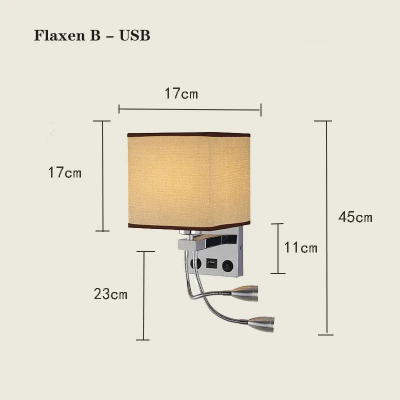 Luzes de Parede Led com Interruptor e Interface Moda Quarto Luminária Corredor Iluminação Arte Wandlamp Usb 28 Luzes de parede led com interruptor e