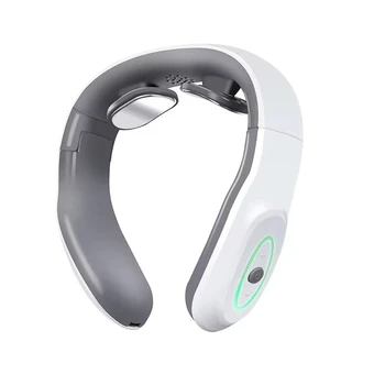 Smart Massager Neck Shoulder Pulse Massager Electric Kneading Tens Wireless Cervical Vertebra Relax Pain Relief Heating Massage 1