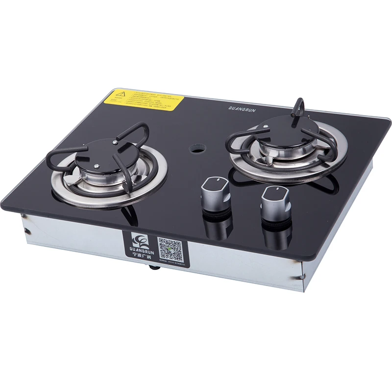 RV Gas Stove Dual Stove Fire Stove Household Desktop Kitchen Stove Gas Stove GR-B003 RV Modification Accessories fierce fire three eye gas stove domestic natural gas stove embedded dual purpose three head gas stove