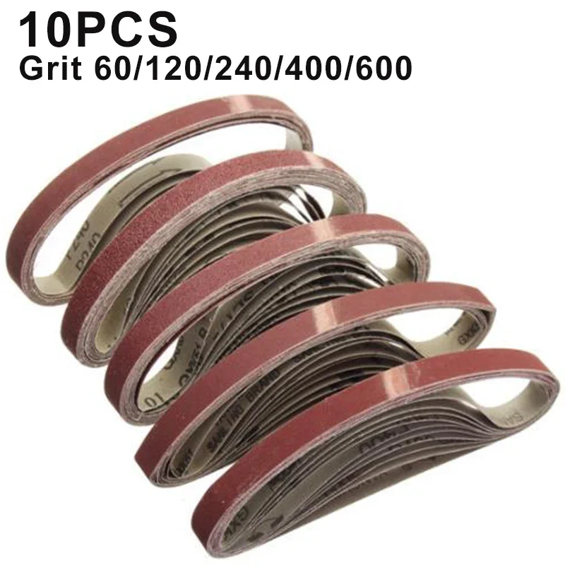 25PCS Sanding Belts 40-1000 Grits Sandpaper Abrasive Bands For Belt - View #7