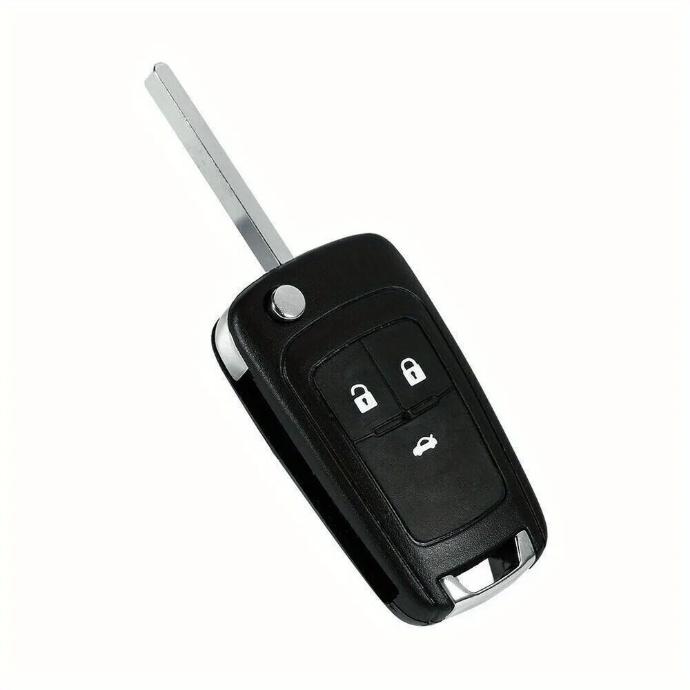 3 Button Remote Key Case Shell Blade For Chevrolet For Volt Sonic Cruze Camaro