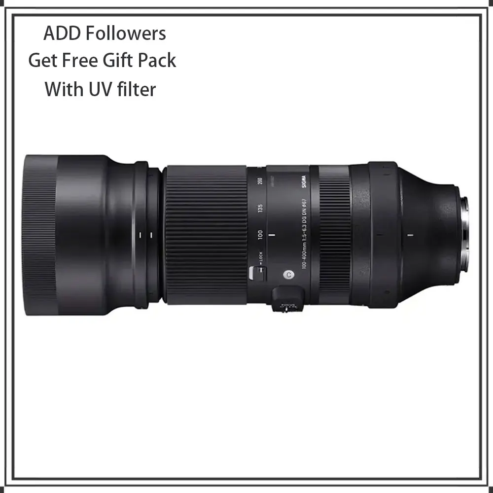 Obiettivo Sigma 100-400Mm F5-6.3 Dg Dn Os Per Sony E Mount