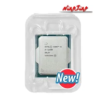 Procesador Intel Core i5 i5-12400 12400, 2,5 GHz, 6 núcleos, 12 hilos, 10NM, L3 = 18M, 65W, LGA 1700, nuevo pero sin refrigerador