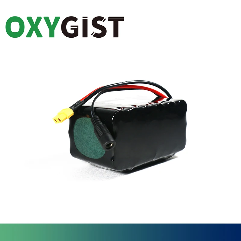OXYGIST 12V 3S6P 21Ah 40A BMS orline battery pack 18650 li-ion 3500mah cells XT60 DC5521 400Watt High Power Motor Scooter light