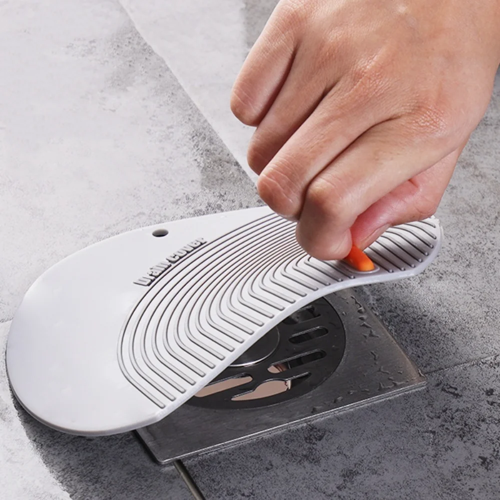 Description Picture 2 of itemRound Floor Drain Cover Silicone Large Water Sink Plug Odor Proof Household Kitchen Floor Drain Mat Kitchen Bathroom Supplies