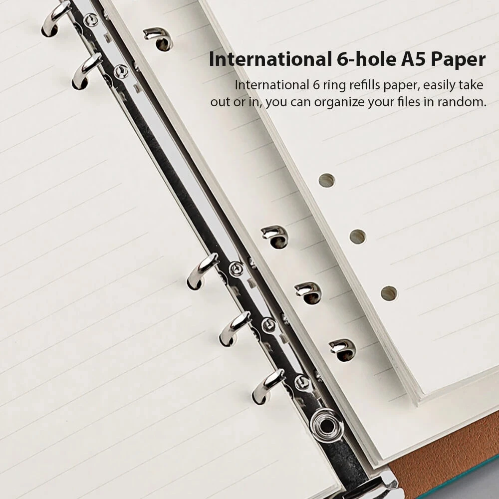 50pcs Drawing Notepad Erasable Notebook Digital Inner Paper Refill Diary DIY for PU A5 Planner School Office Supplies 4