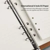 50pcs Drawing Notepad Erasable Notebook Digital Inner Paper Refill Diary DIY for PU A5 Planner School Office Supplies 4