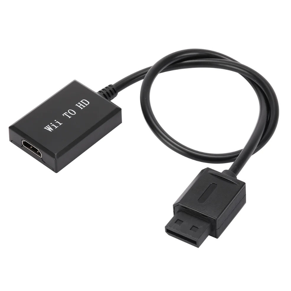HD 1080p Wii To HDMI-compatible Converter Adapter Full HD 1080p 720p Wii to HDMI