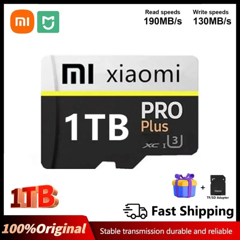 Xiaomi Mijia 1Tb Sd Memory Card 128Gb Sd/Tf Flash Card Sd Card Uhs-1 Flash Memory Card Con Pacchetto Adattatore Sd Gratuito Originale