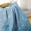 Kangobaby #My Soft Life# 2024 New Bamboo Cotton Baby Muslin Swaddle Blanket Newborn Bath Towel Infant Wrap 6