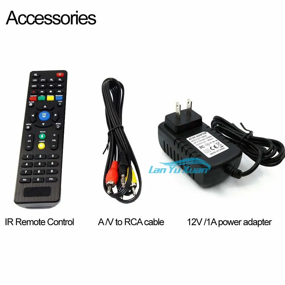 Потоковый декодер URay H.265 H.264 Ultra HD 4K, HDMI + CVBS AV RCA выход для дисплея IP и прямой трансляции (art.: 3920c2fed53fe) - 3920c2fed53fe