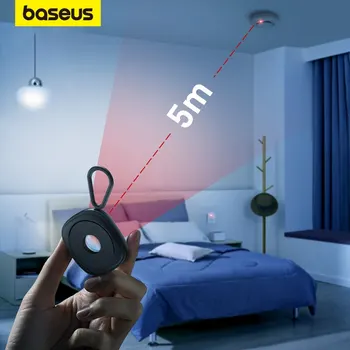 Baseus 스파이 방지 숨겨진 카메라 감지기, 휴대용 적외선 감지 보안 보호, 호텔 사물함, 공용 욕실