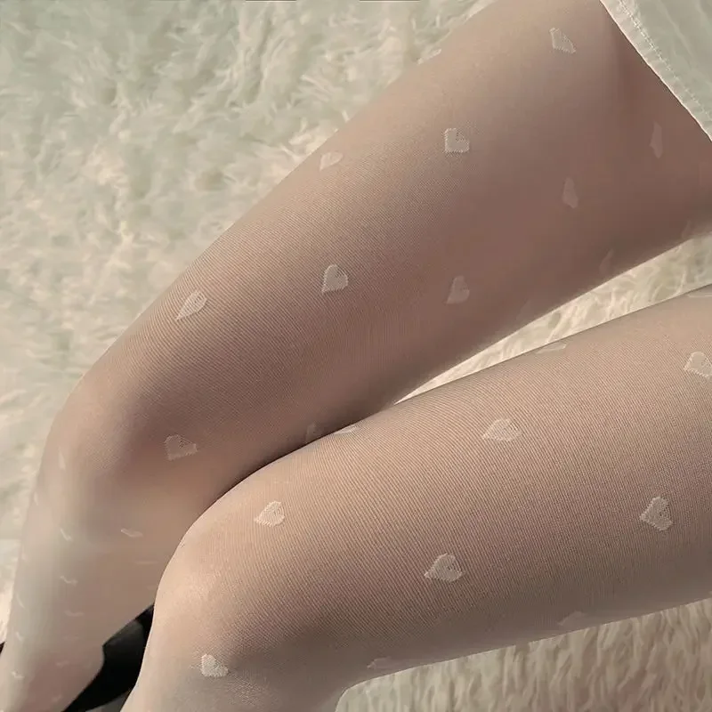 Sexy Women Tights Classic Small Polka Dot Silk Stockings Thin Vintage Faux  Tattoo Thigh Sheer Pantyhose Female Elastic Hosiery - AliExpress