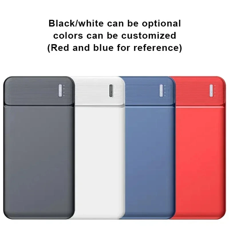 50000mAh 120W Power Bank 12W Portable Fast Charger External Battery PowerBank High Capacity PowerBank For iPhone Samsung Xiaomi  6